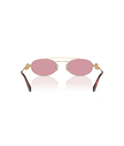 Pale Gold-Dark Pink Silver
