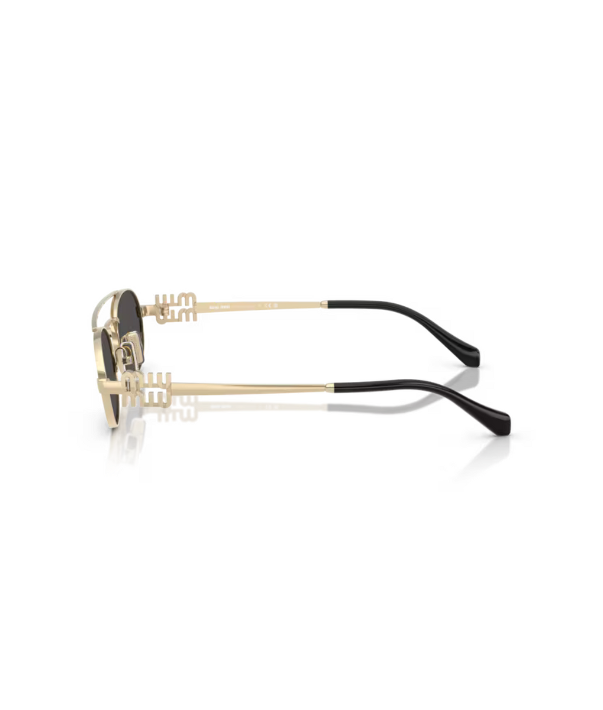 Gold-Grey Gradient Mirror