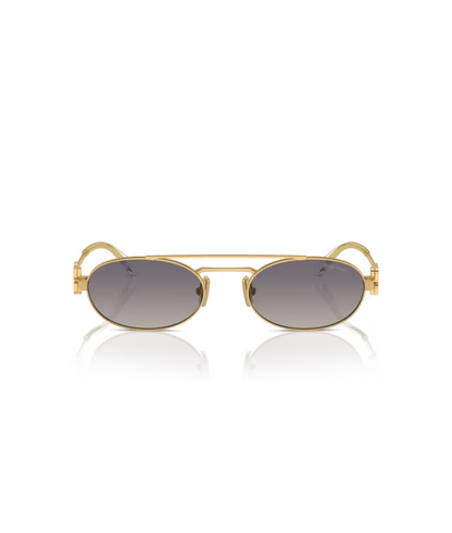 Gold-Grey Gradient Mirror