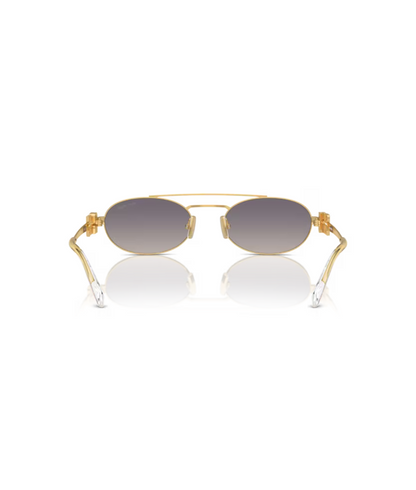 Gold-Grey Gradient Mirror