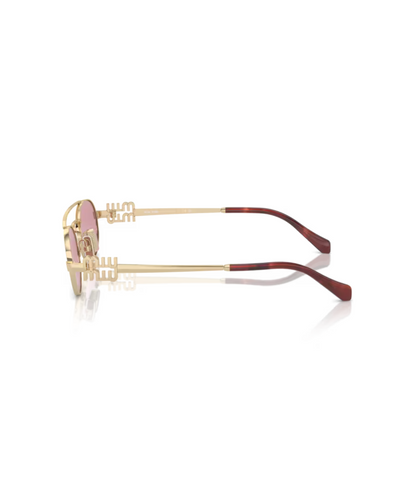 Pale Gold-Dark Pink Silver
