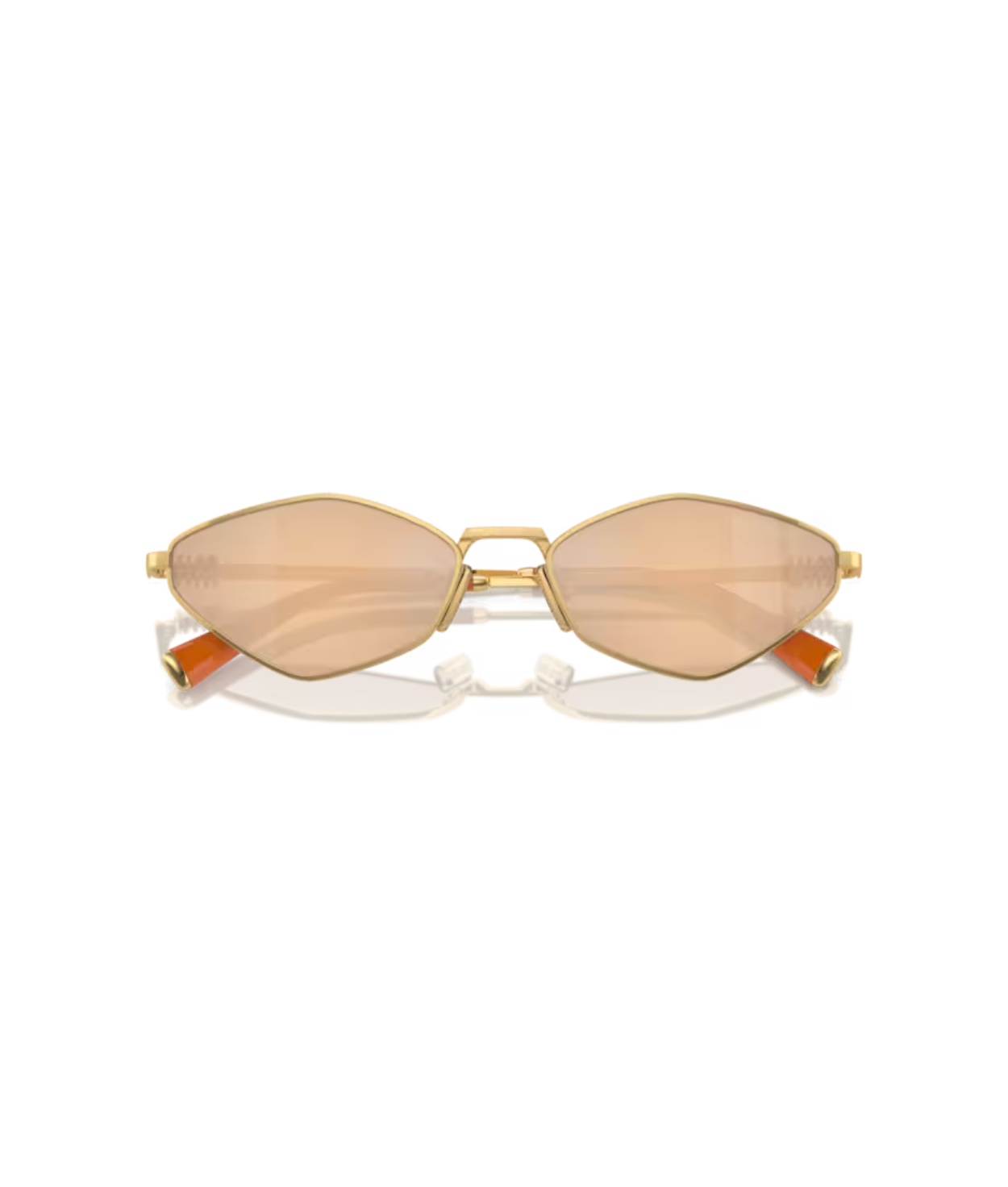 Gold-Light Orange Mirror Silver