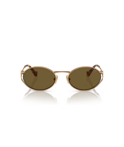 Brass Gold-Dark Brown