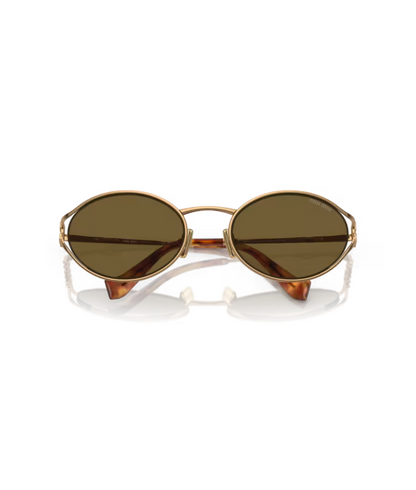 Brass Gold-Dark Brown