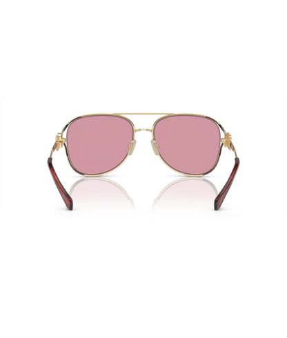 Gold-Light Orange Mirror Silver