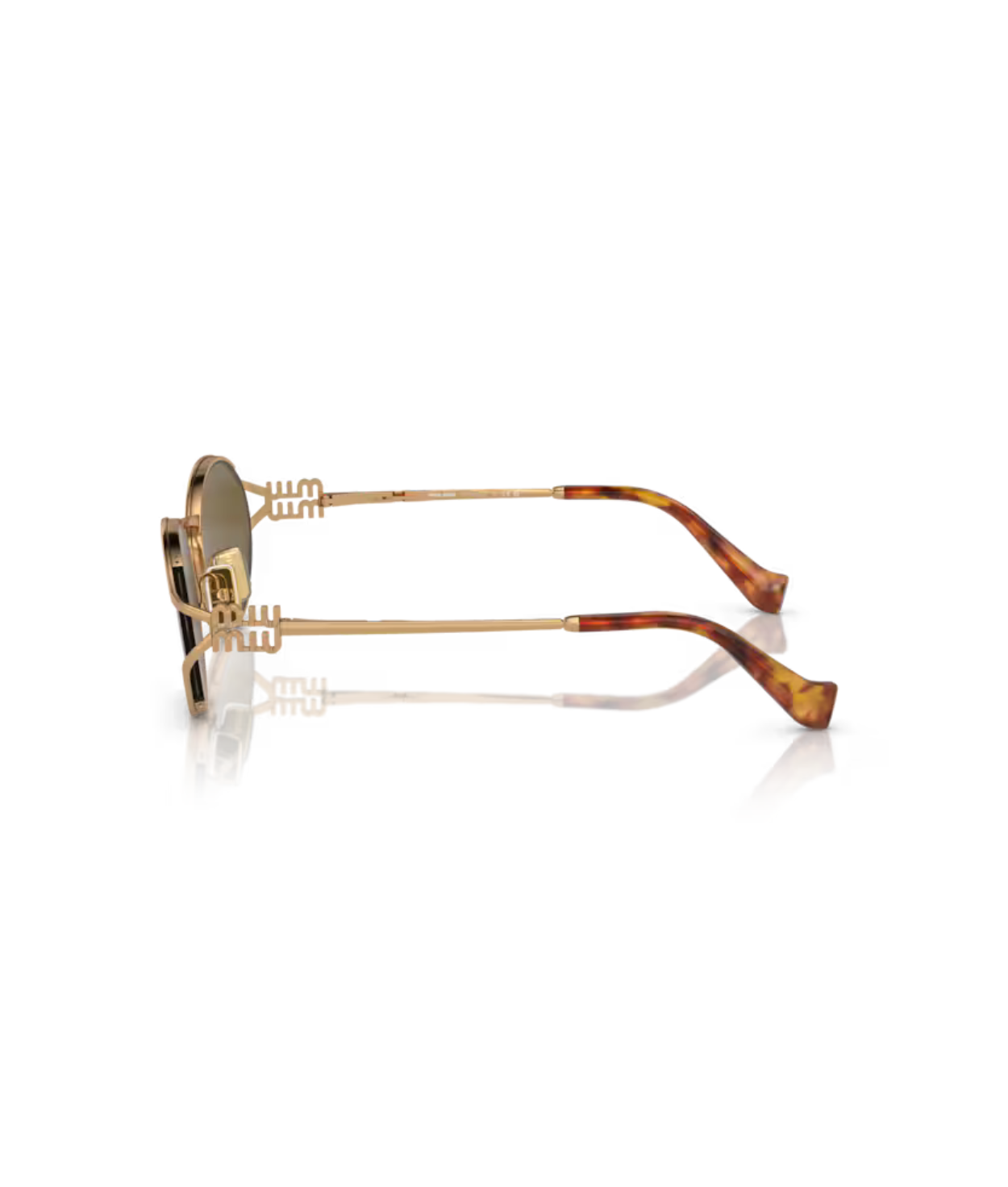 Brass Gold-Dark Brown