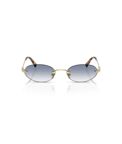 Pale Gold-Light Blue