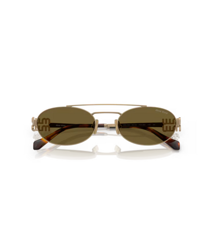 Brass Gold-Dark Brown