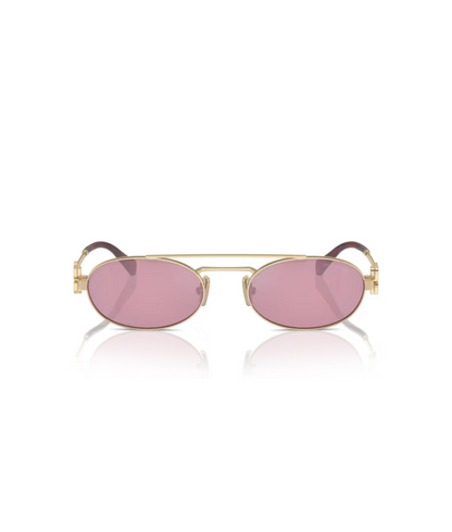 Pale Gold-Dark Pink Silver
