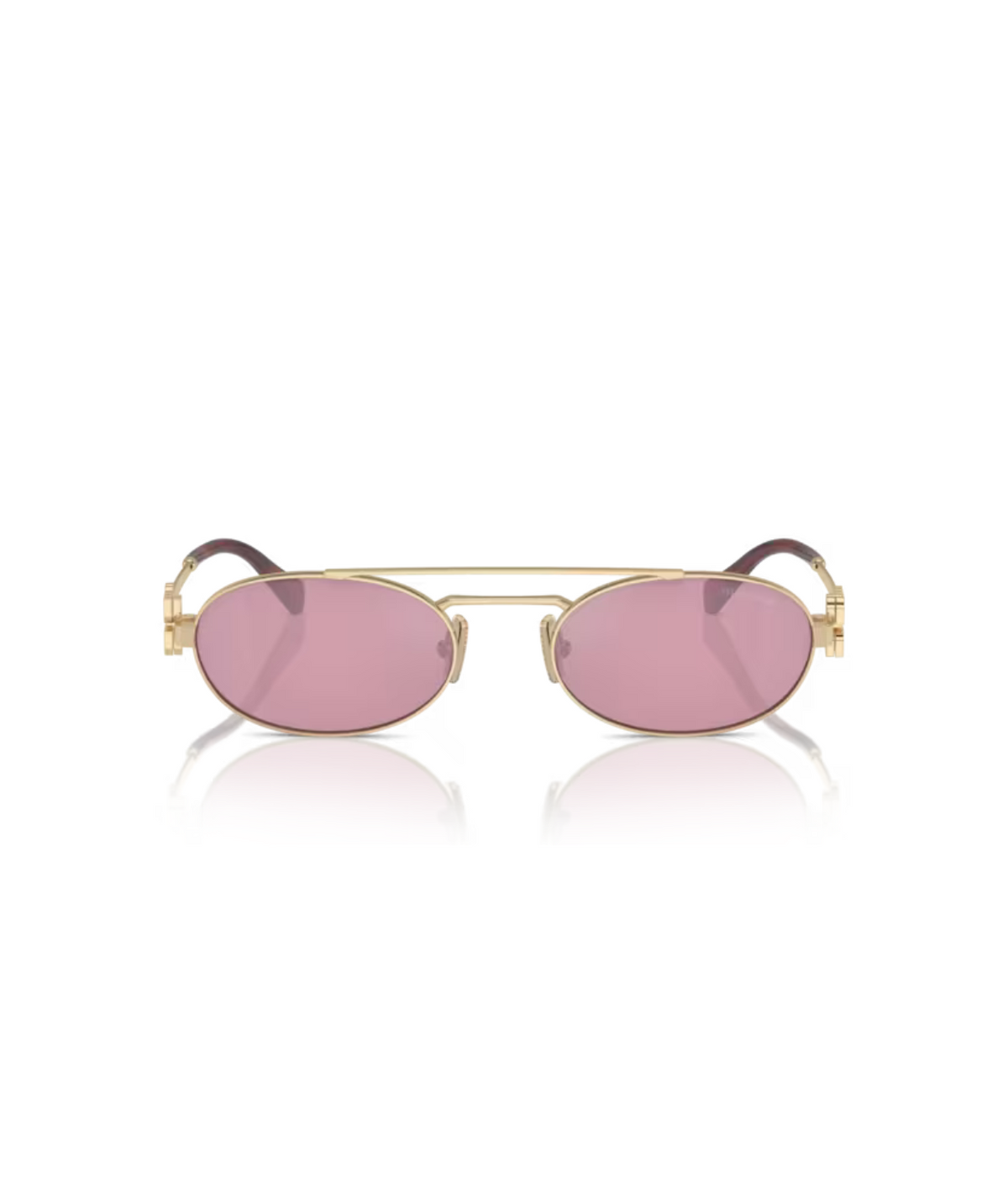 Pale Gold-Dark Pink Silver