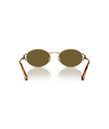 Brass Gold-Dark Brown