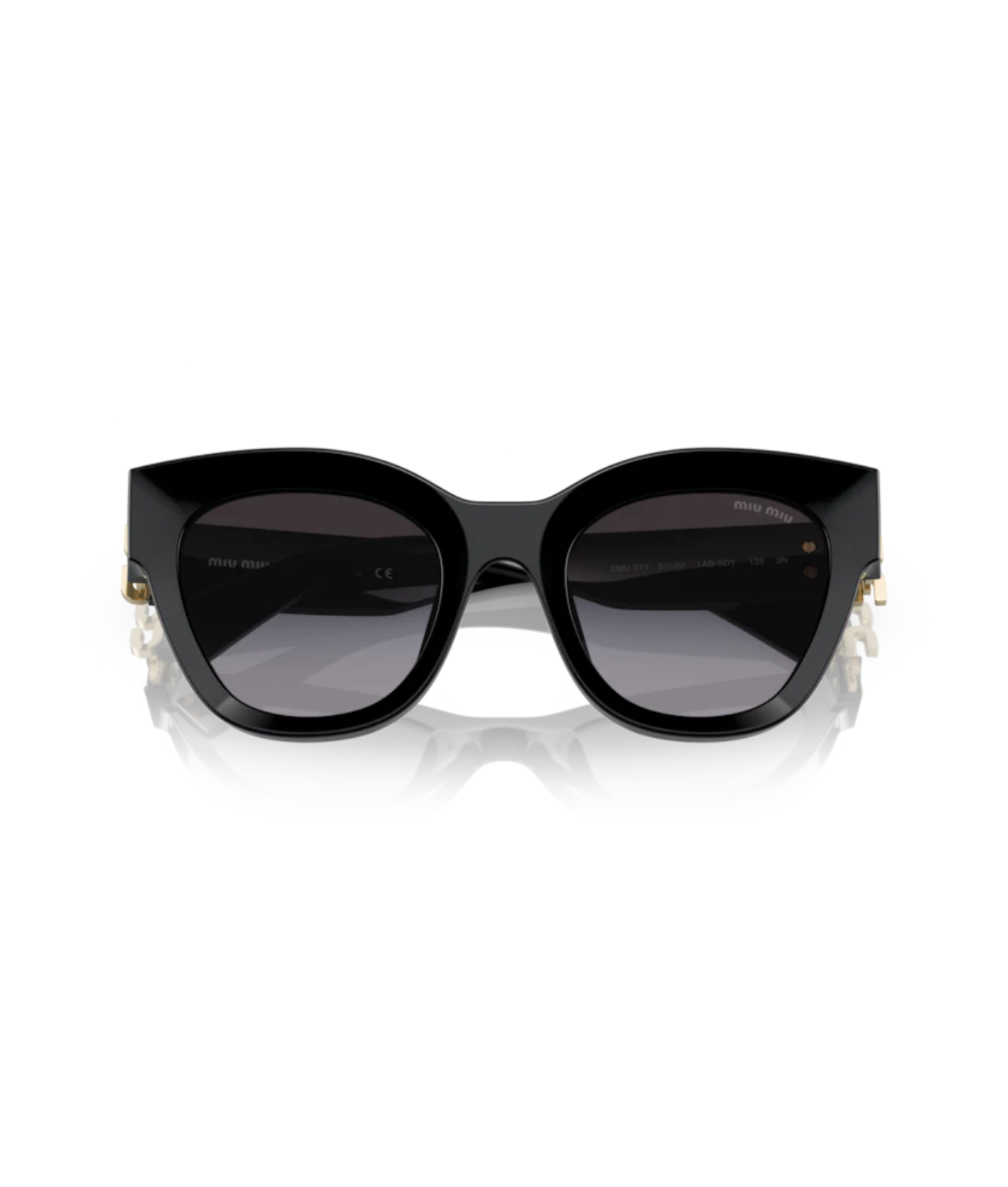 Miu Miu 0MU 01YS Square Sunglasses