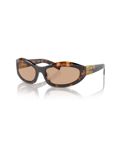 Miu Miu 0MU 14ZS Irregular Sunglasses