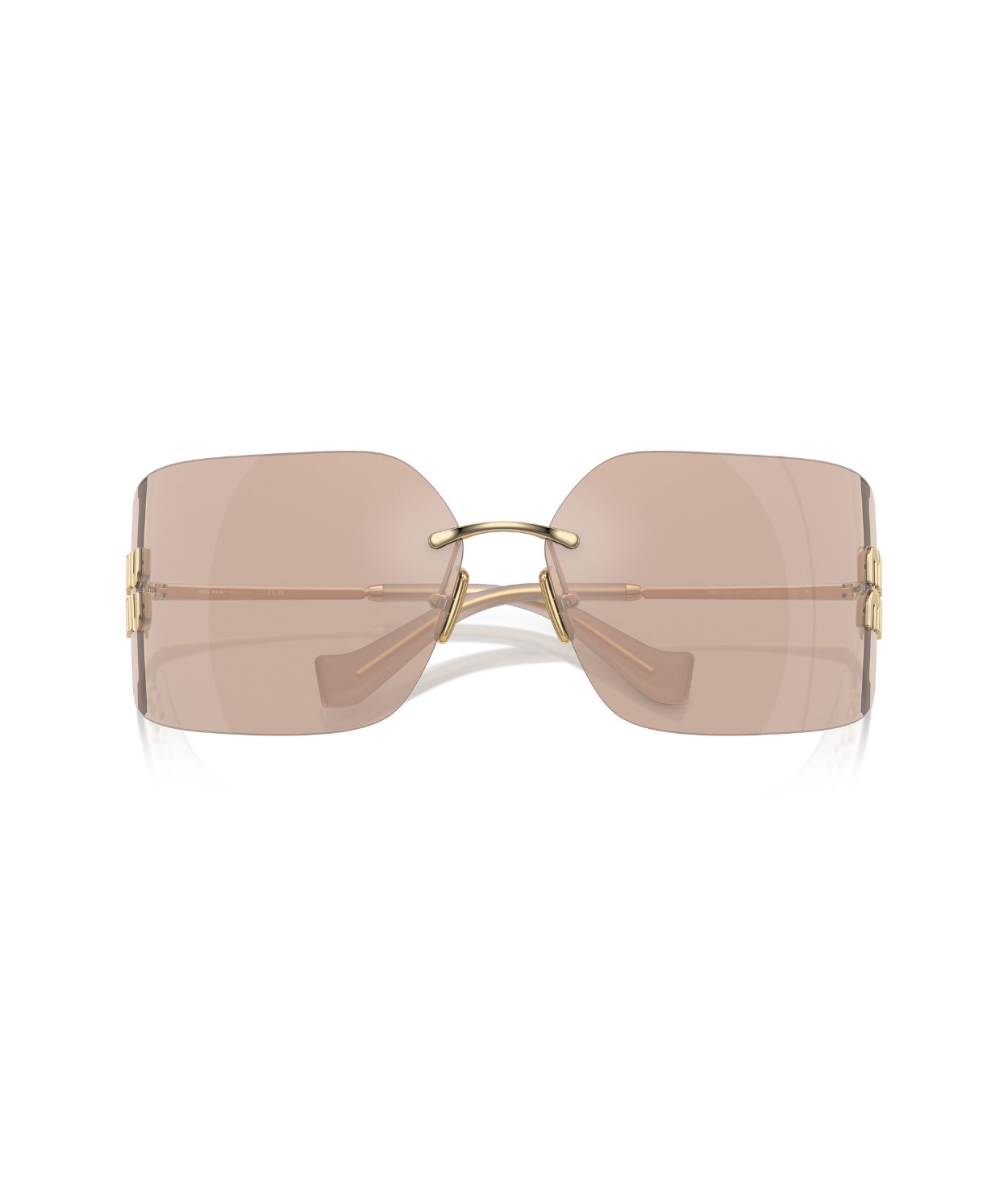 Pale Gold-Pink Mirror