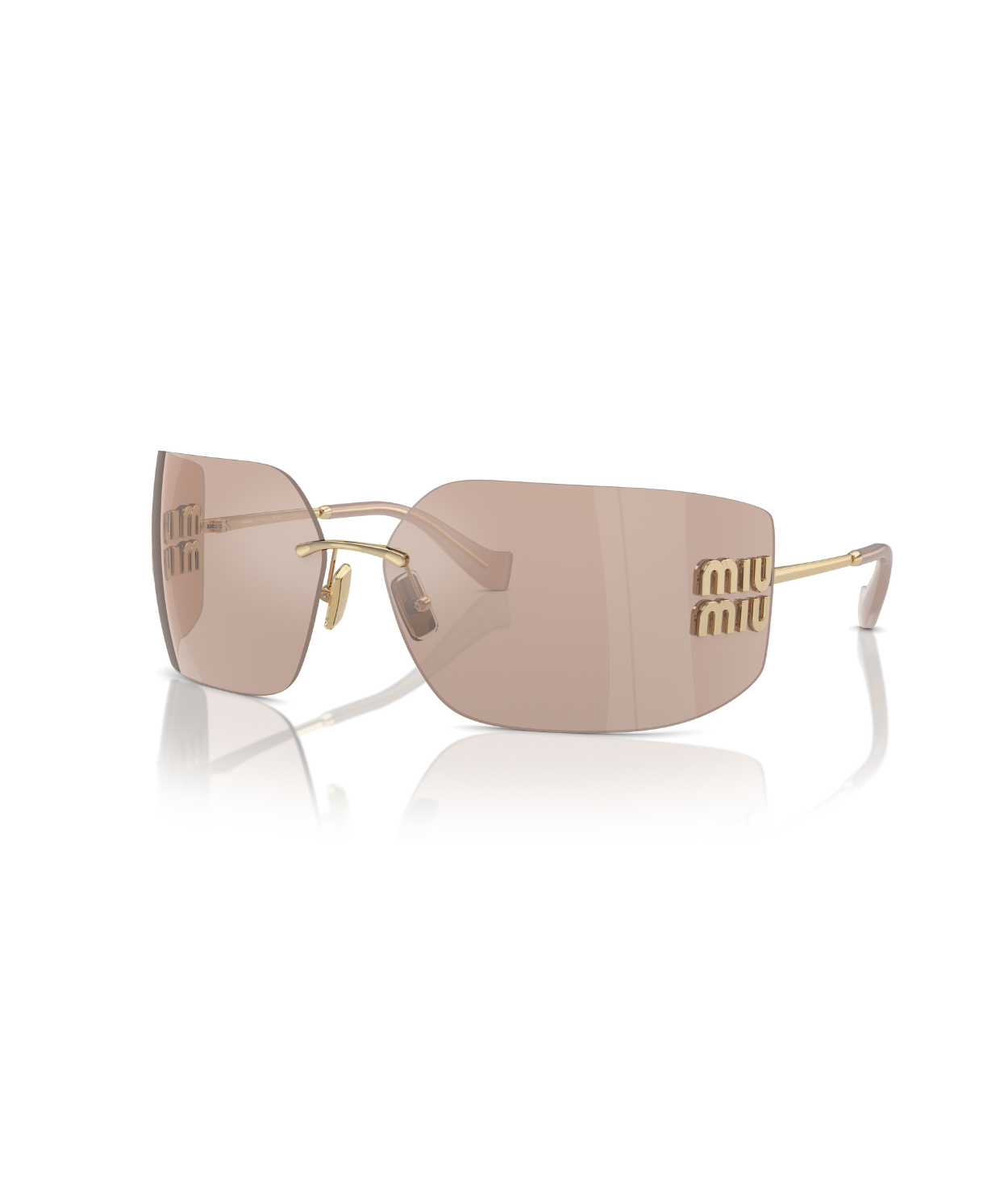 Pale Gold-Pink Mirror