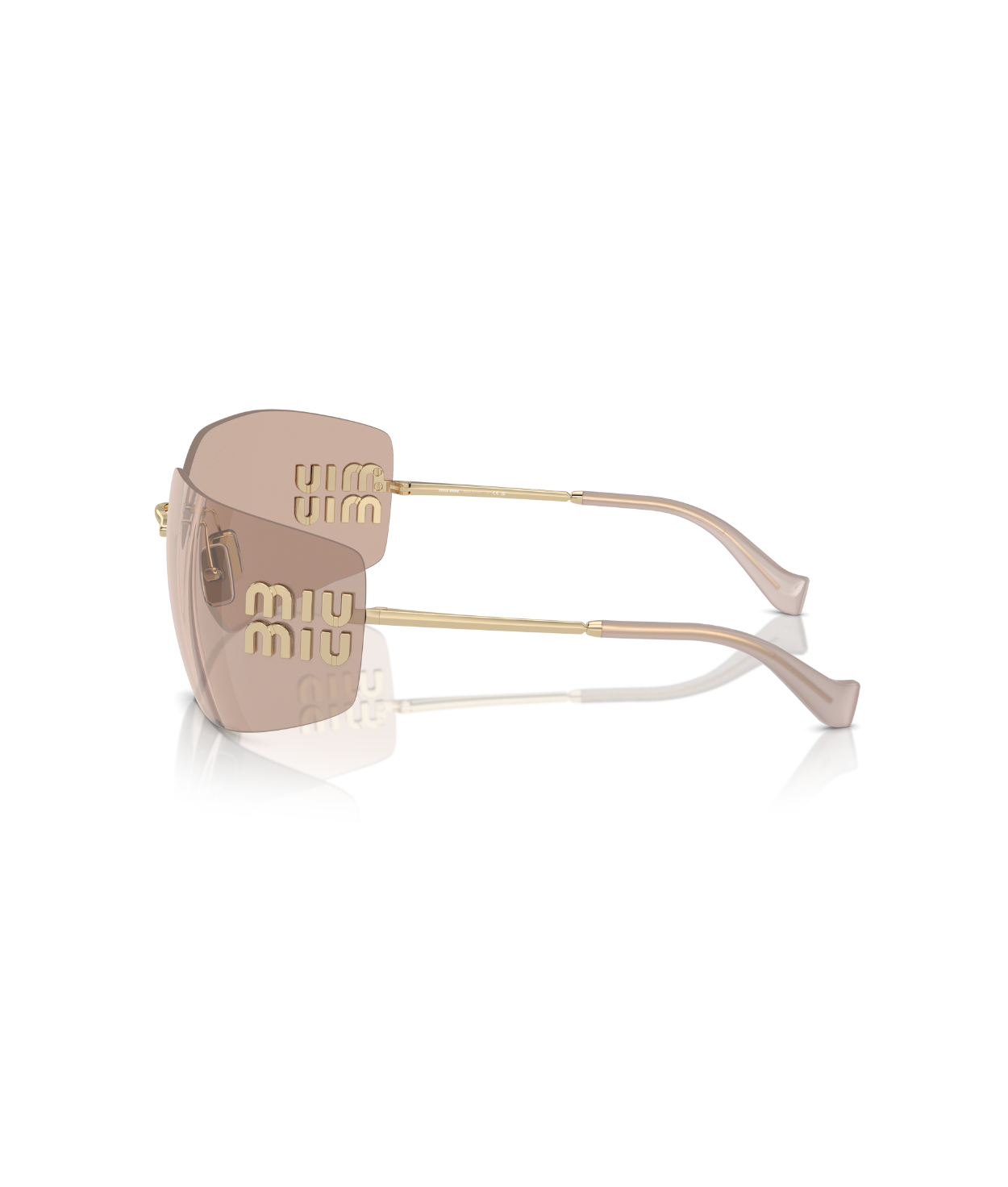 Pale Gold-Pink Mirror