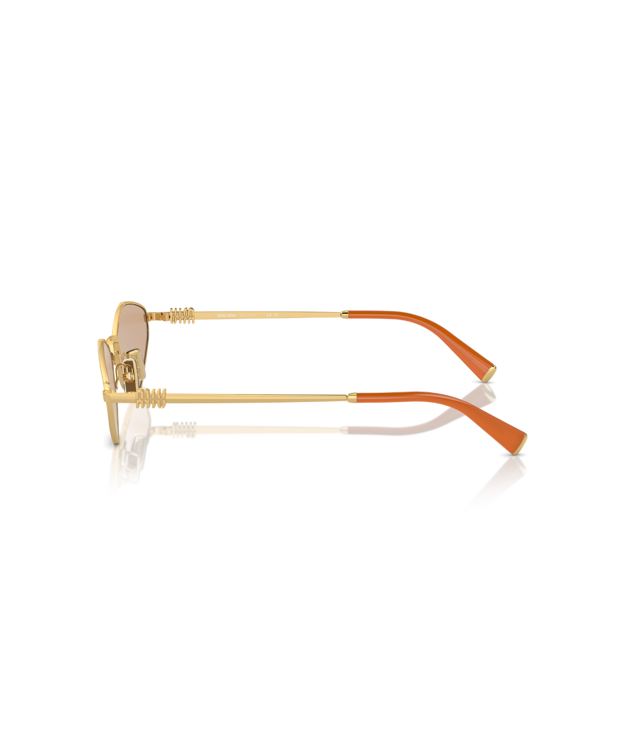 Gold-Light Orange Mirror Silver