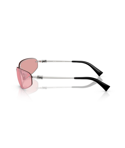 Silver-Pink Mirror