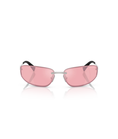 Silver-Pink Mirror