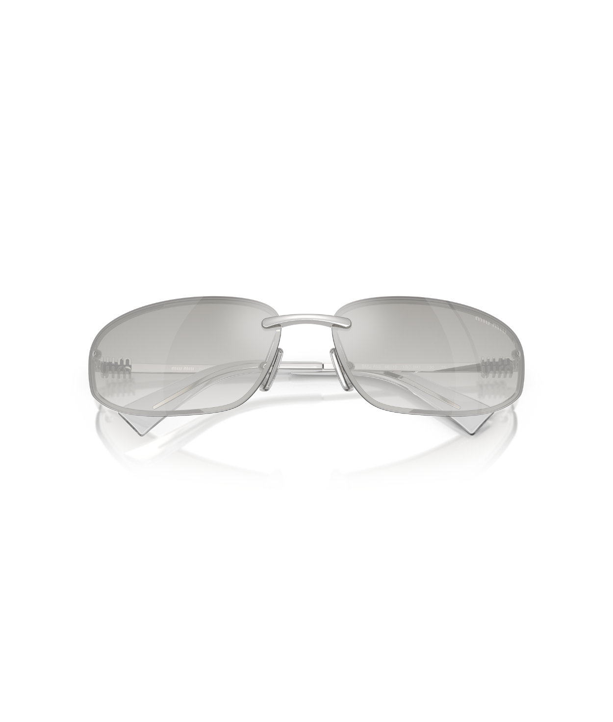 Silver-Clear Silver Gradient