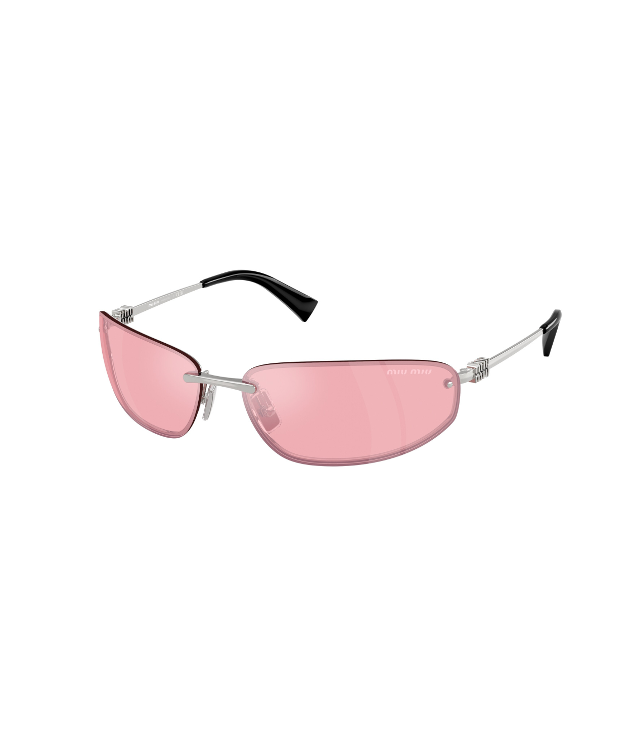 Silver-Pink Mirror