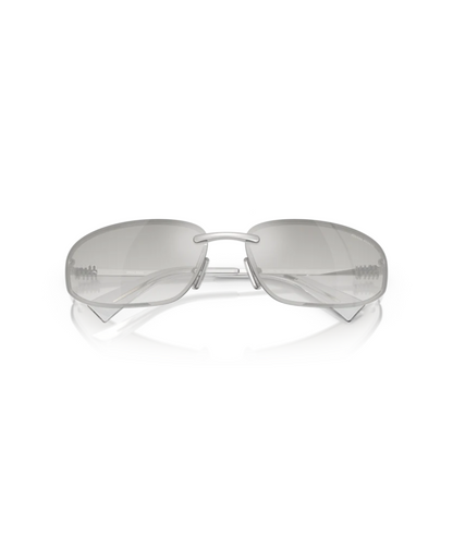 Silver-Clear Silver Gradient