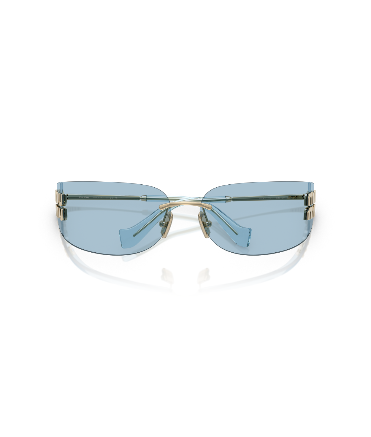 Pale Gold-Light Blue