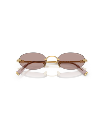 Gold-Light Purple Brown