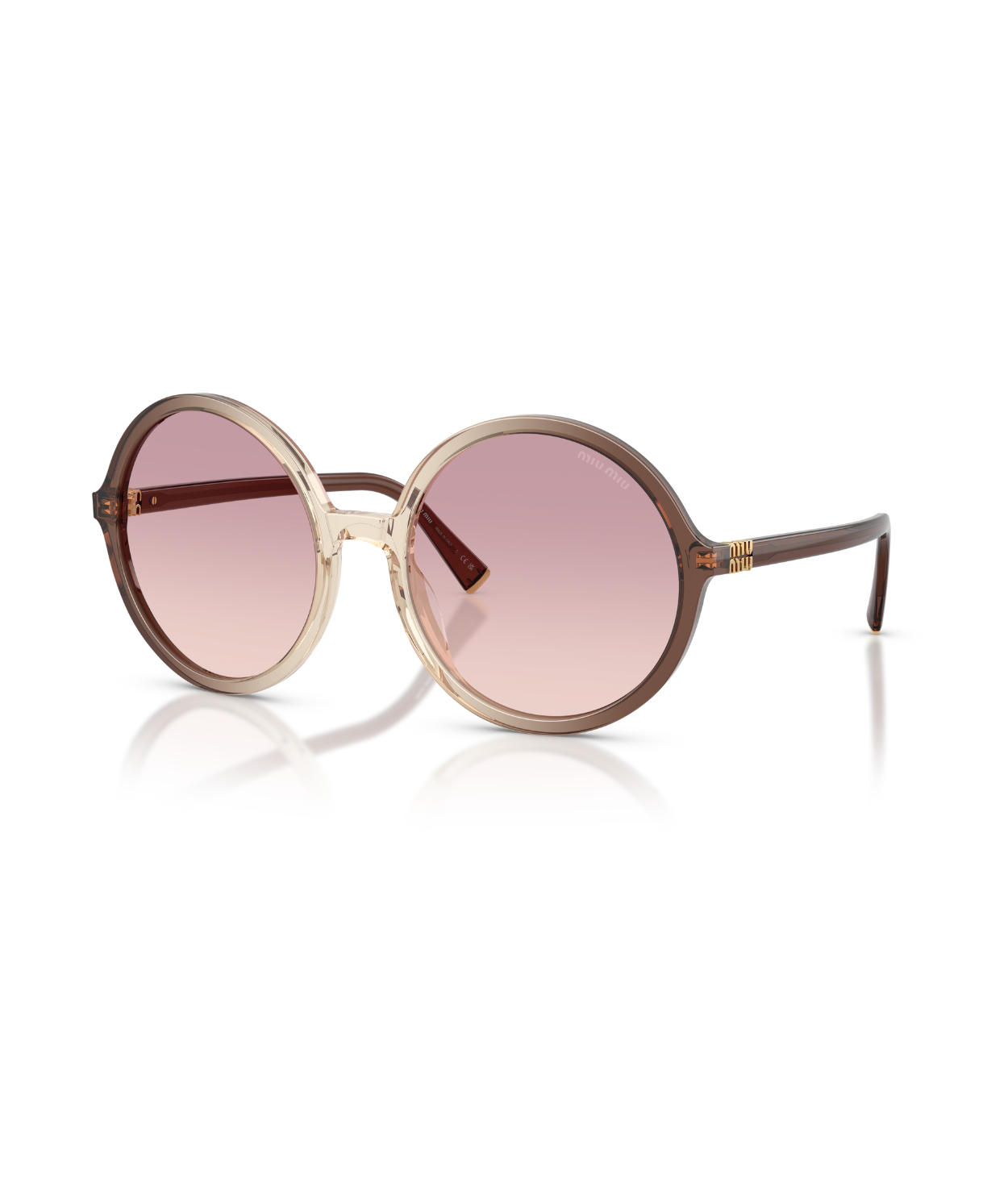 Brown-Brown Gradient Violet