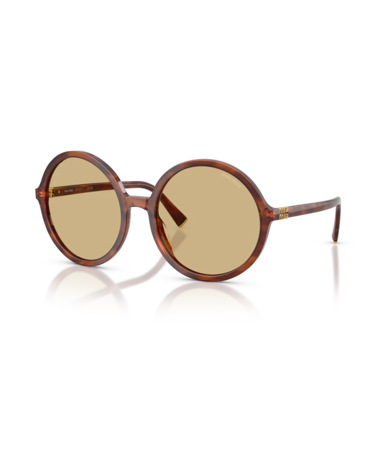 Miu Miu 0MU B02S Round Sunglasses
