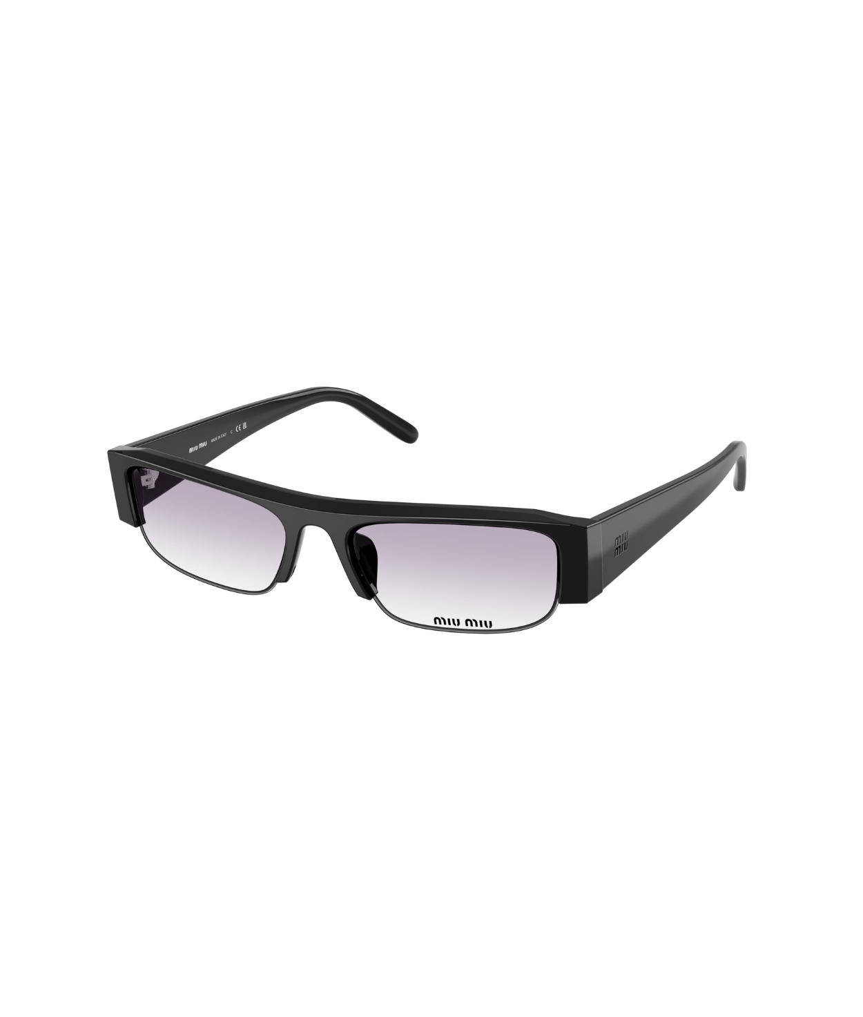 Black-Clear Gradient Dark Grey