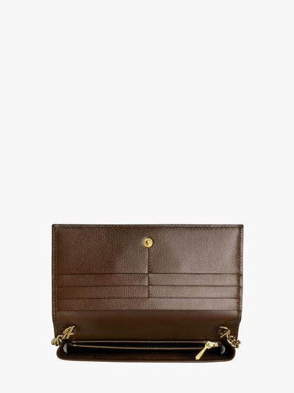 Gucci Horsebit 1955 wallet with chain