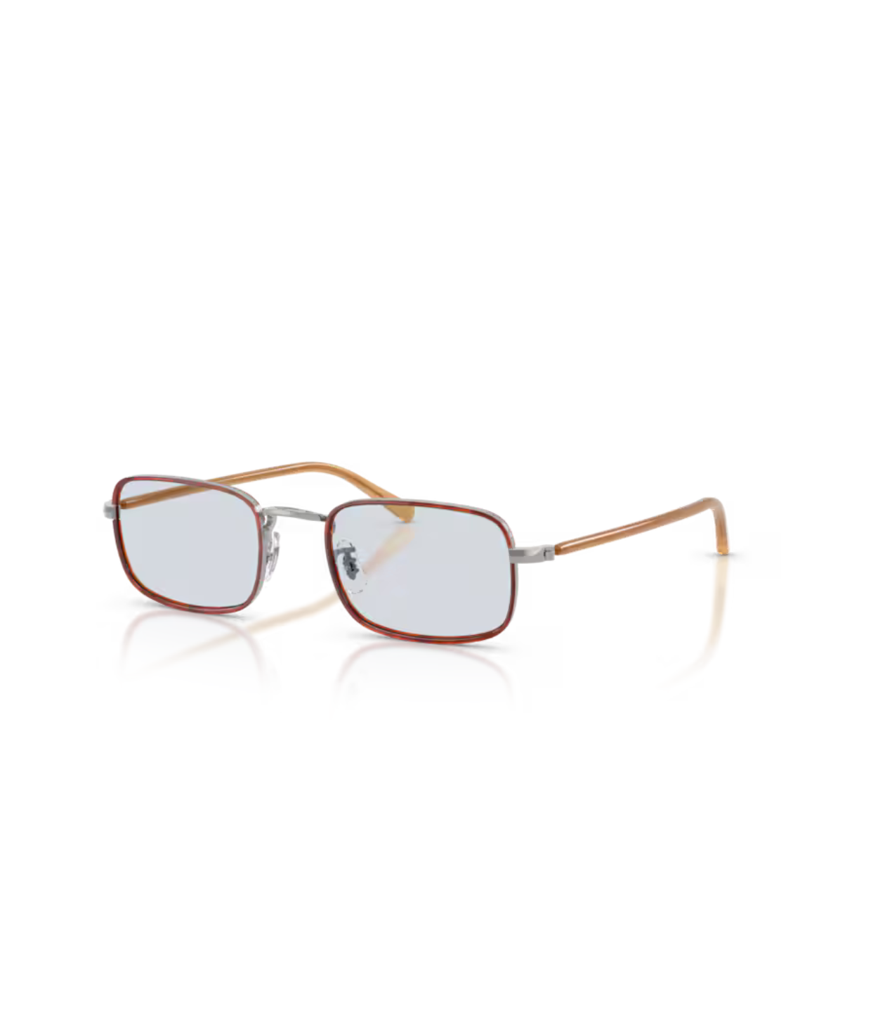 Silver amber tortoise