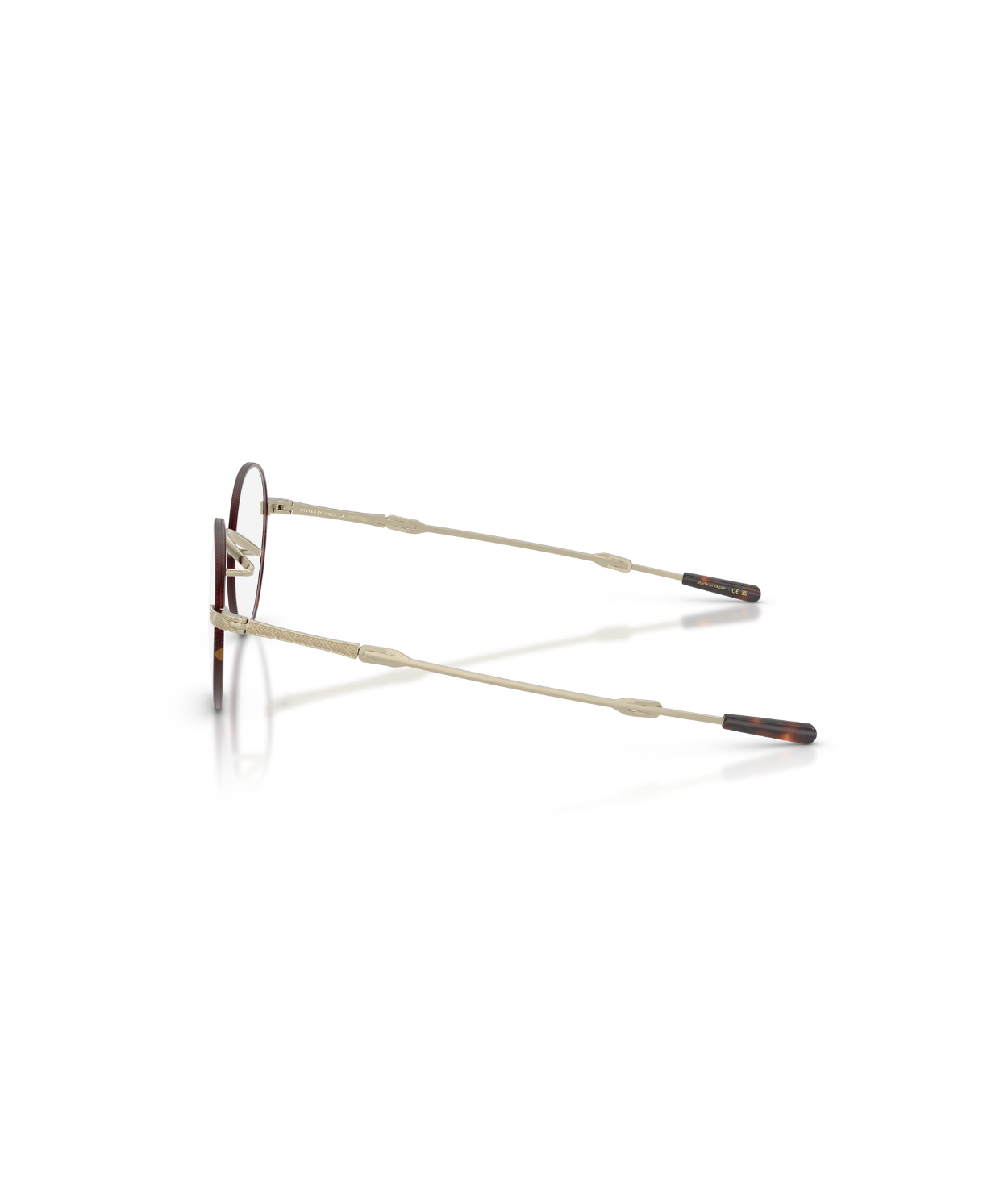 Brushed gold/tortoise