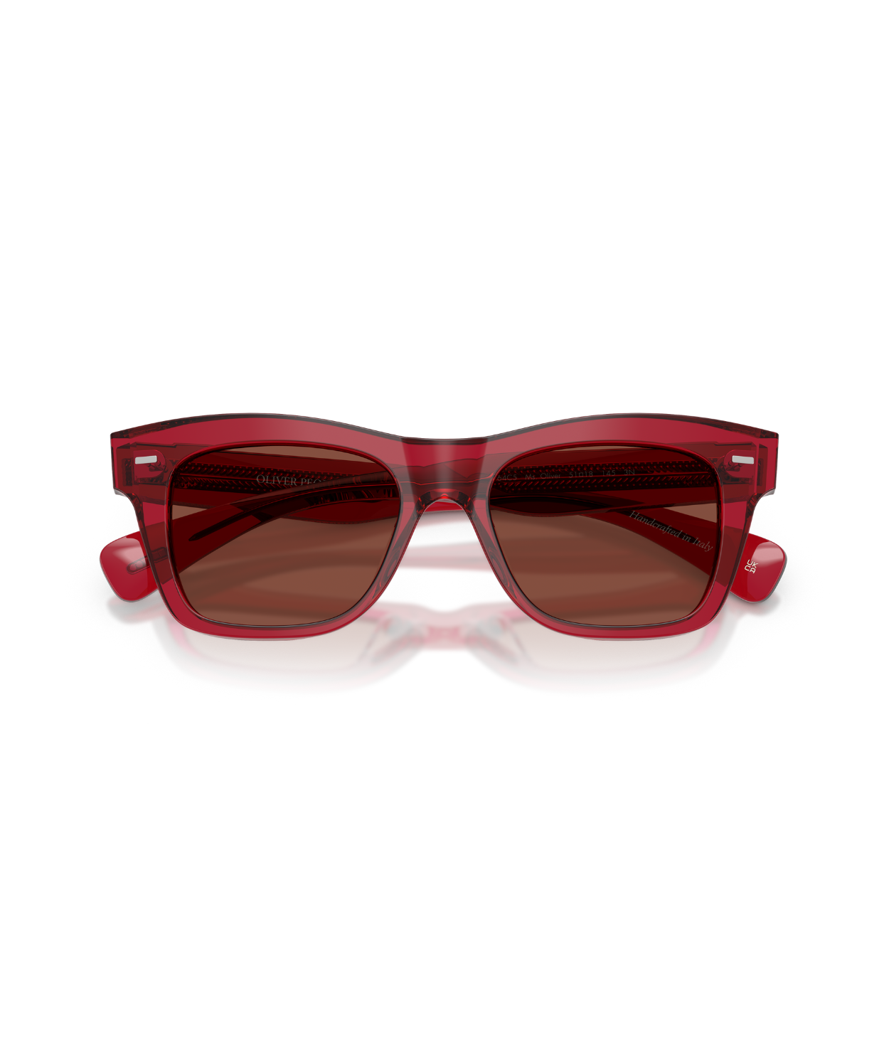 Translucent rust-Burgundy