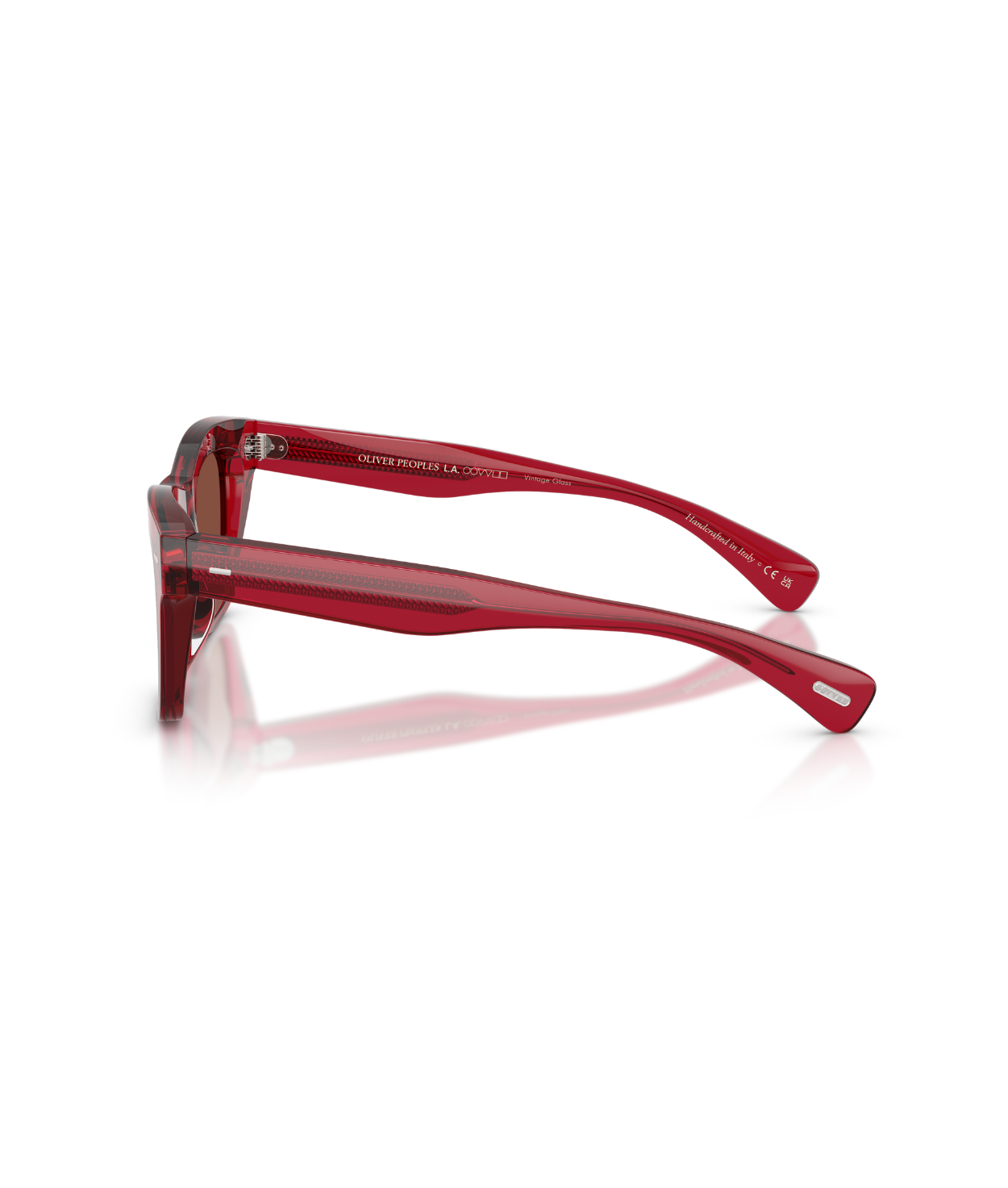 Translucent rust-Burgundy