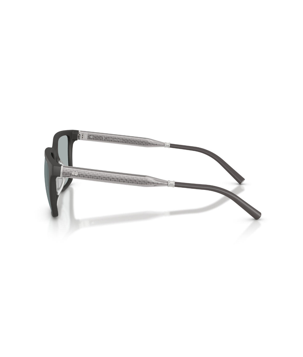 Semi-matte anthracite-Grey polarized flash mirror