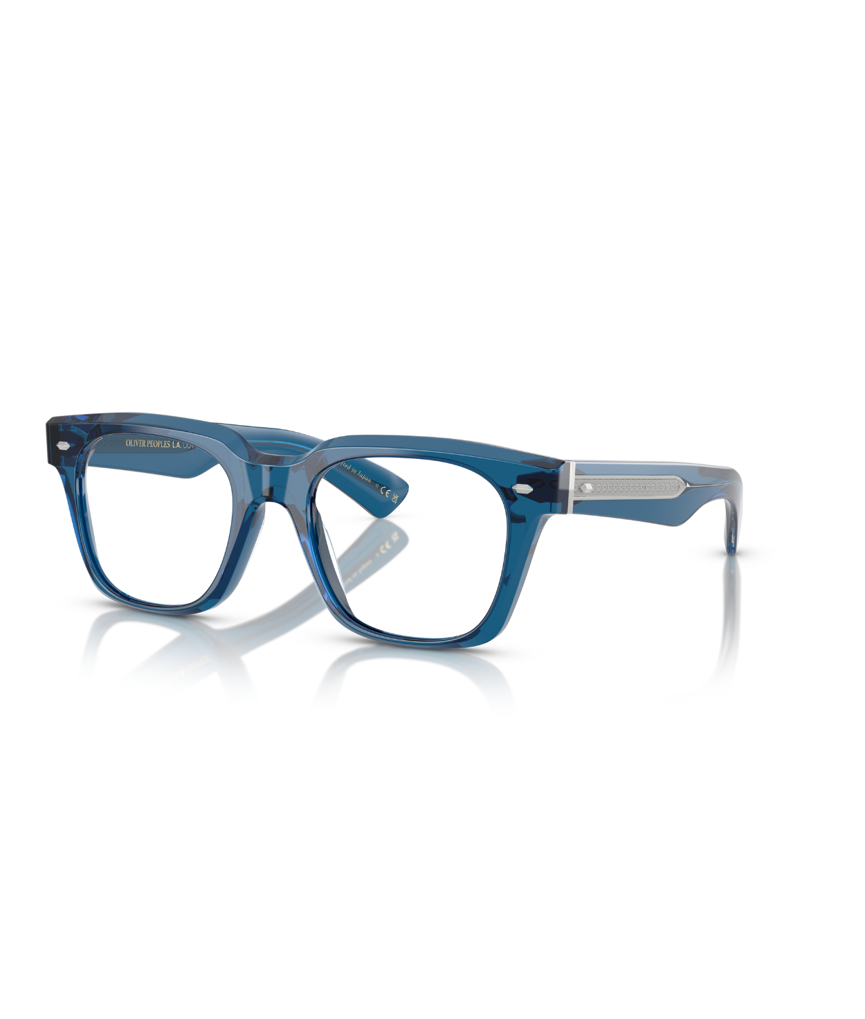 Translucent blue