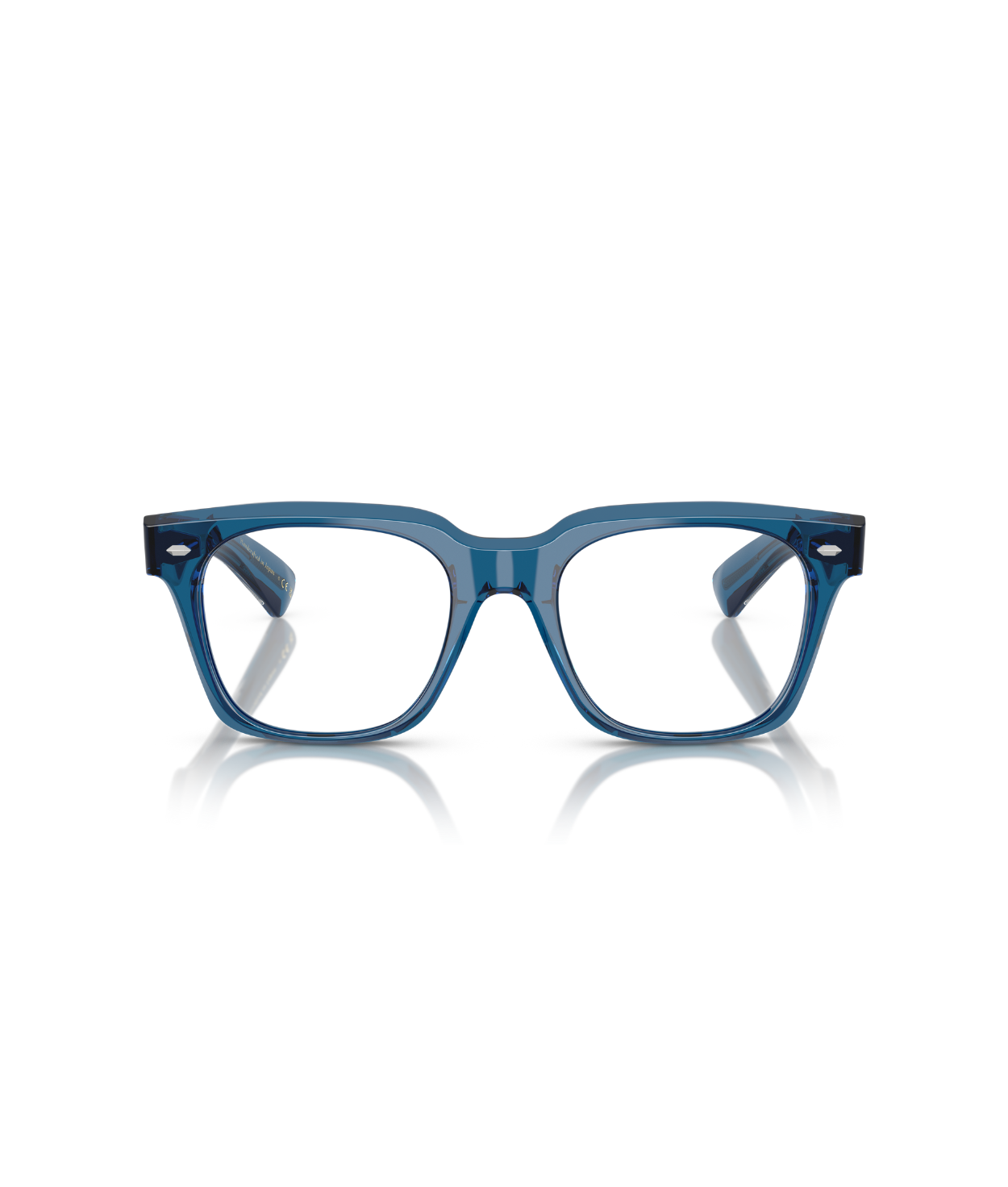 Translucent blue