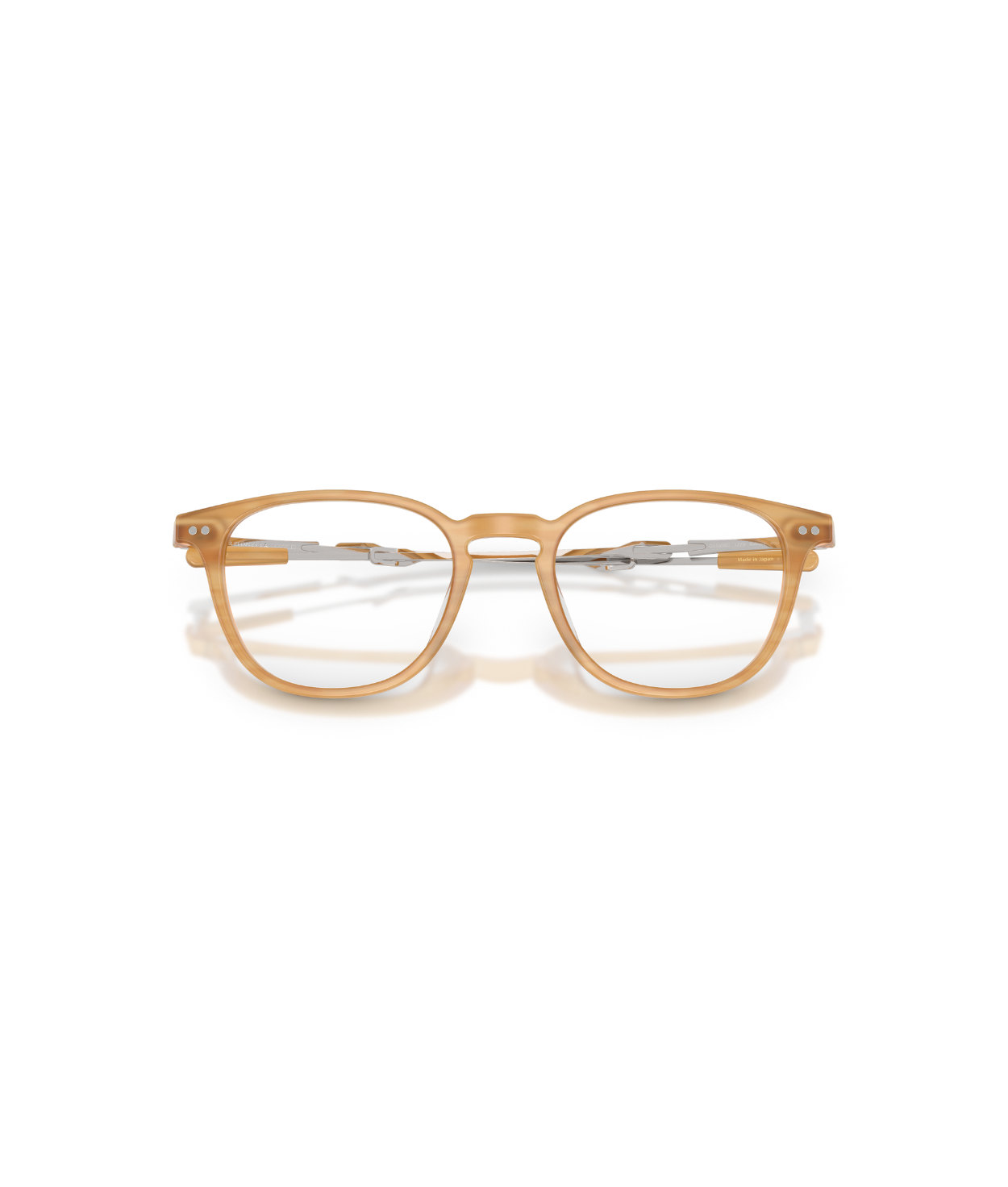 Semi-matte goldwood/brushed silver