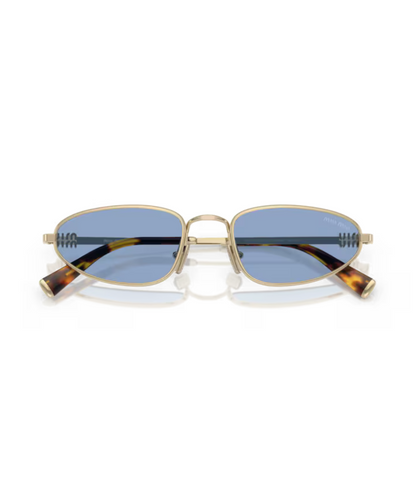 Pale Gold-Light Blue