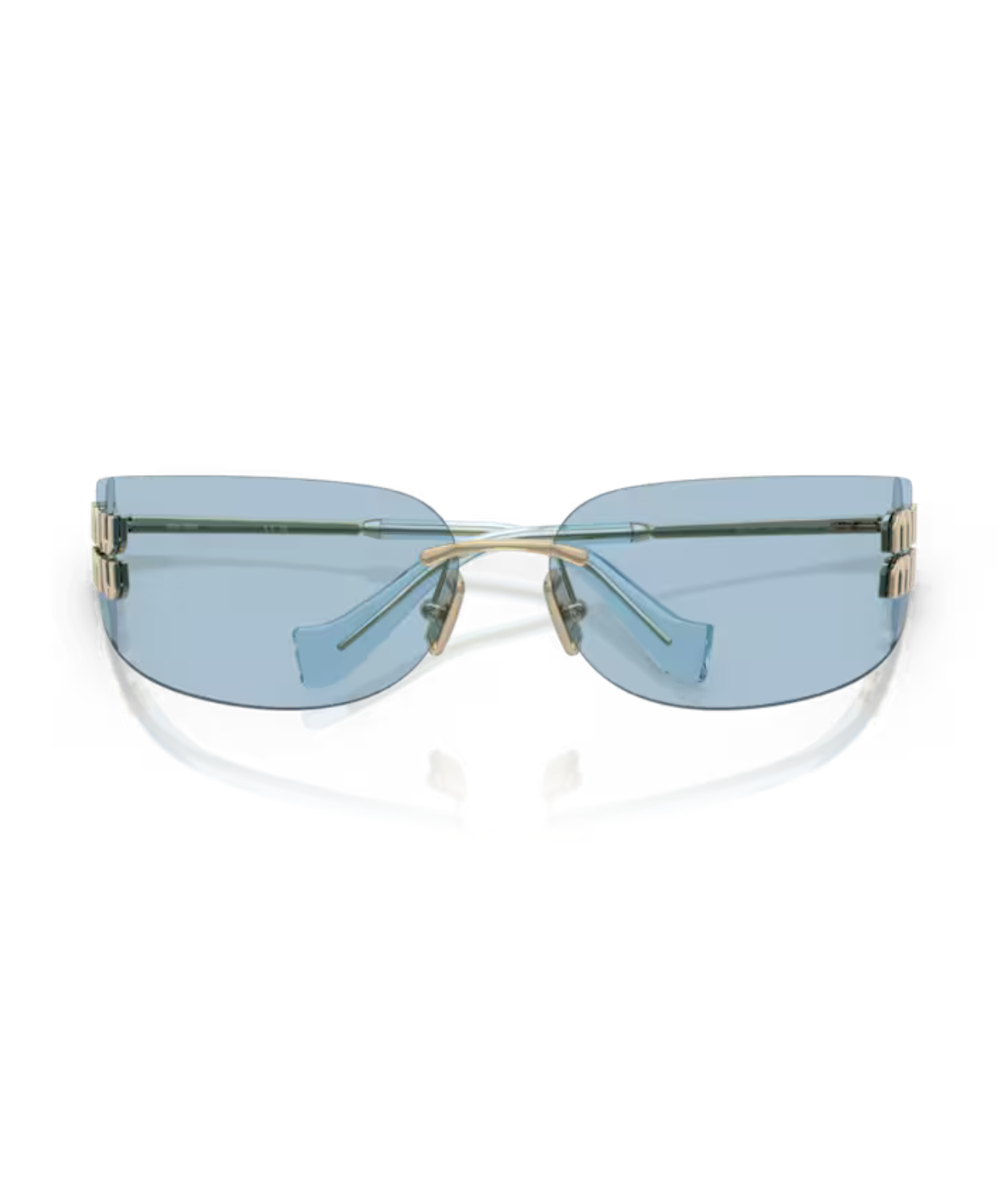 Pale Gold-Light Blue