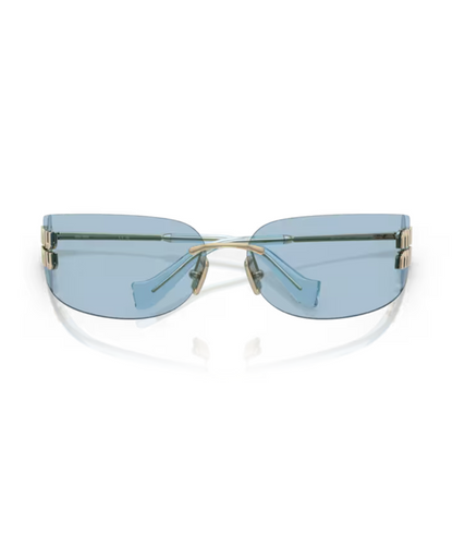 Pale Gold-Light Blue