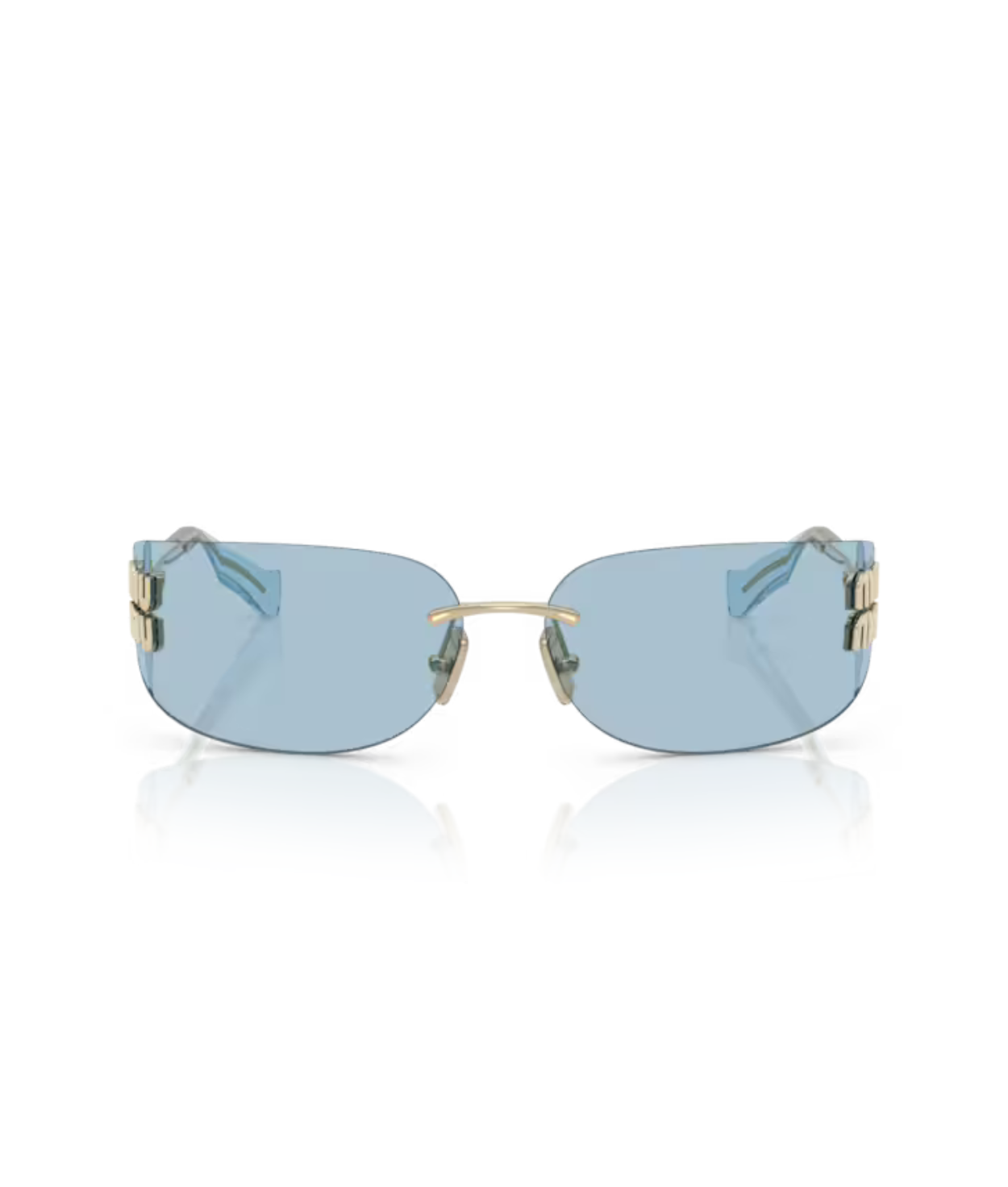 Pale Gold-Light Blue