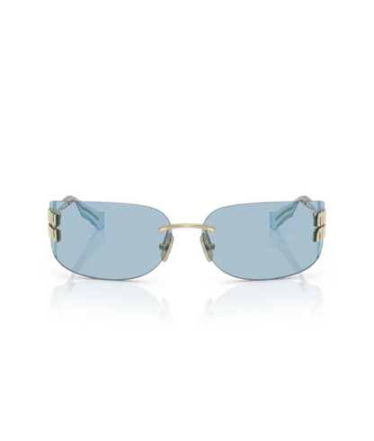 Pale Gold-Light Blue