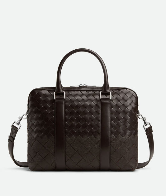 Intrecciato Slim Briefcase