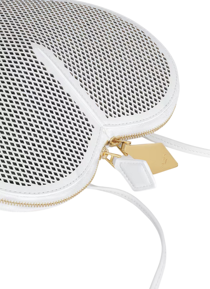 LE CŒUR BAG IN PERFORATED LEATHER