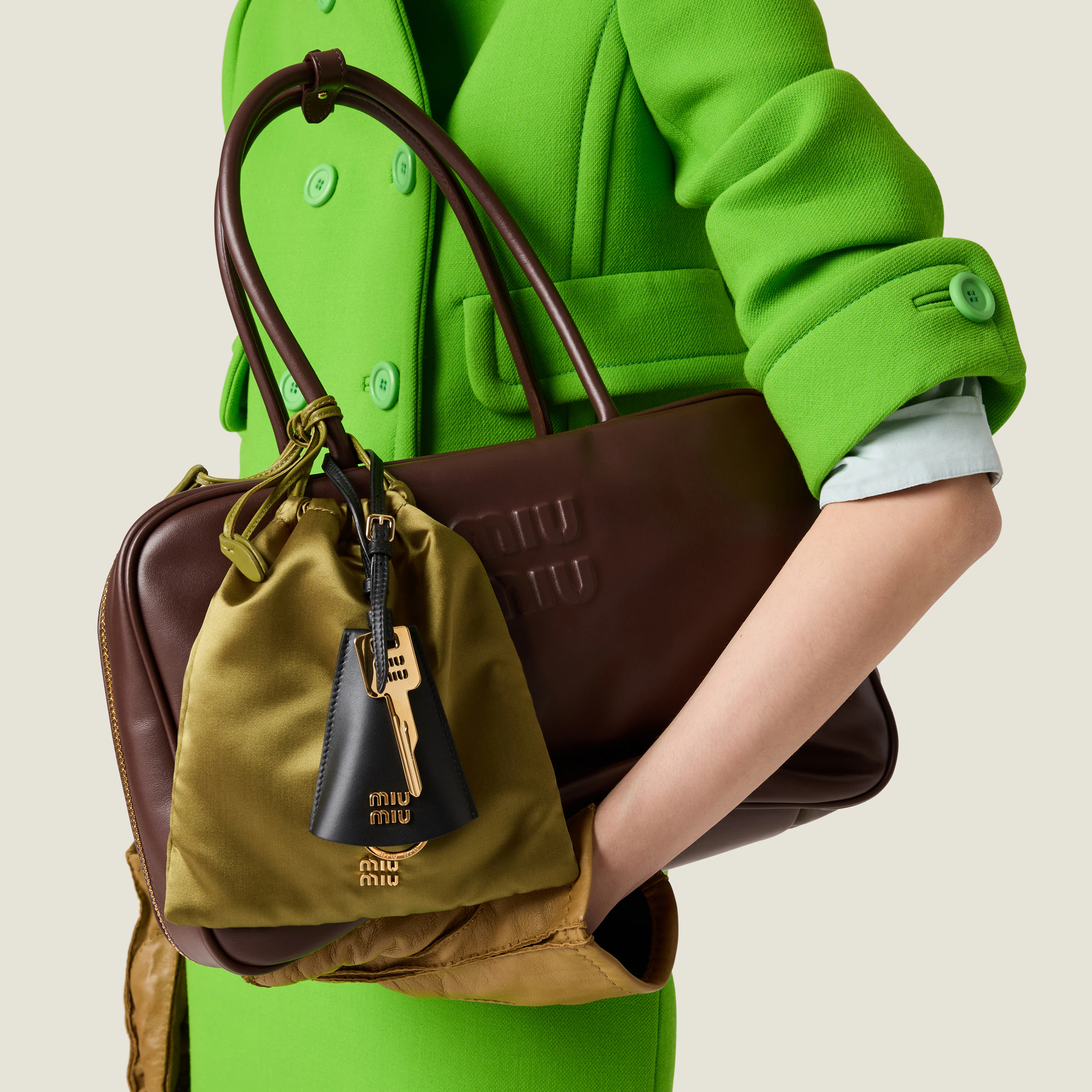 Leather Beau Bag