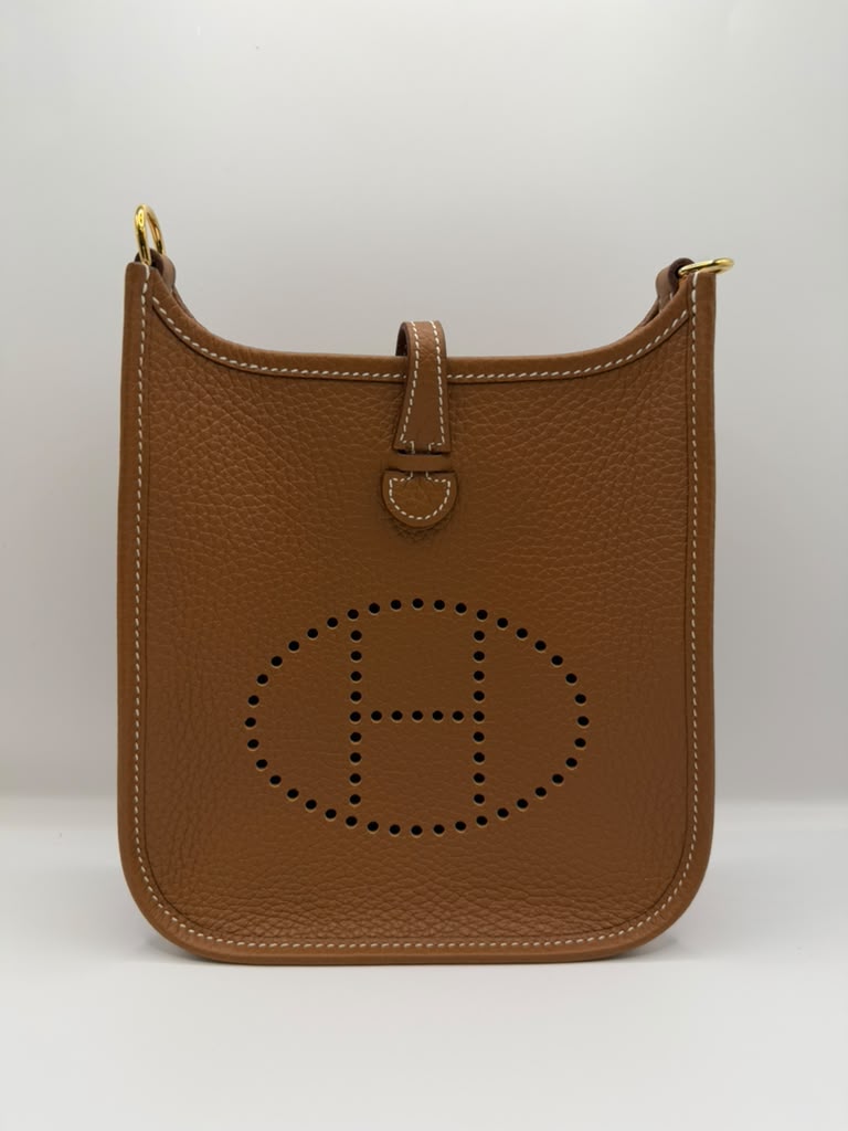 Hermès Evelyne Bag Gold 16