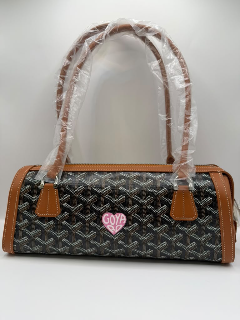 Goyard Bonbonnière Bag Black / Tan PM